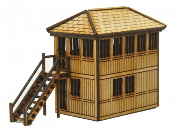 TT-SB001 GNER Signal Box TT:120 Gauge Laser Cut Kit